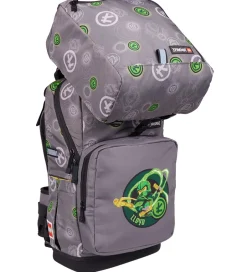 Skoletasker*LEGO® Tasker LEGO® Ninjago Skoletaskesæt - Element Master Of Energy - Grå