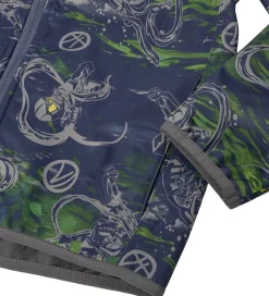 Softshell*LEGO® Wear LEGO® Ninjago Softshelljakke - LWSaku 200 - Dark Blue m. Print