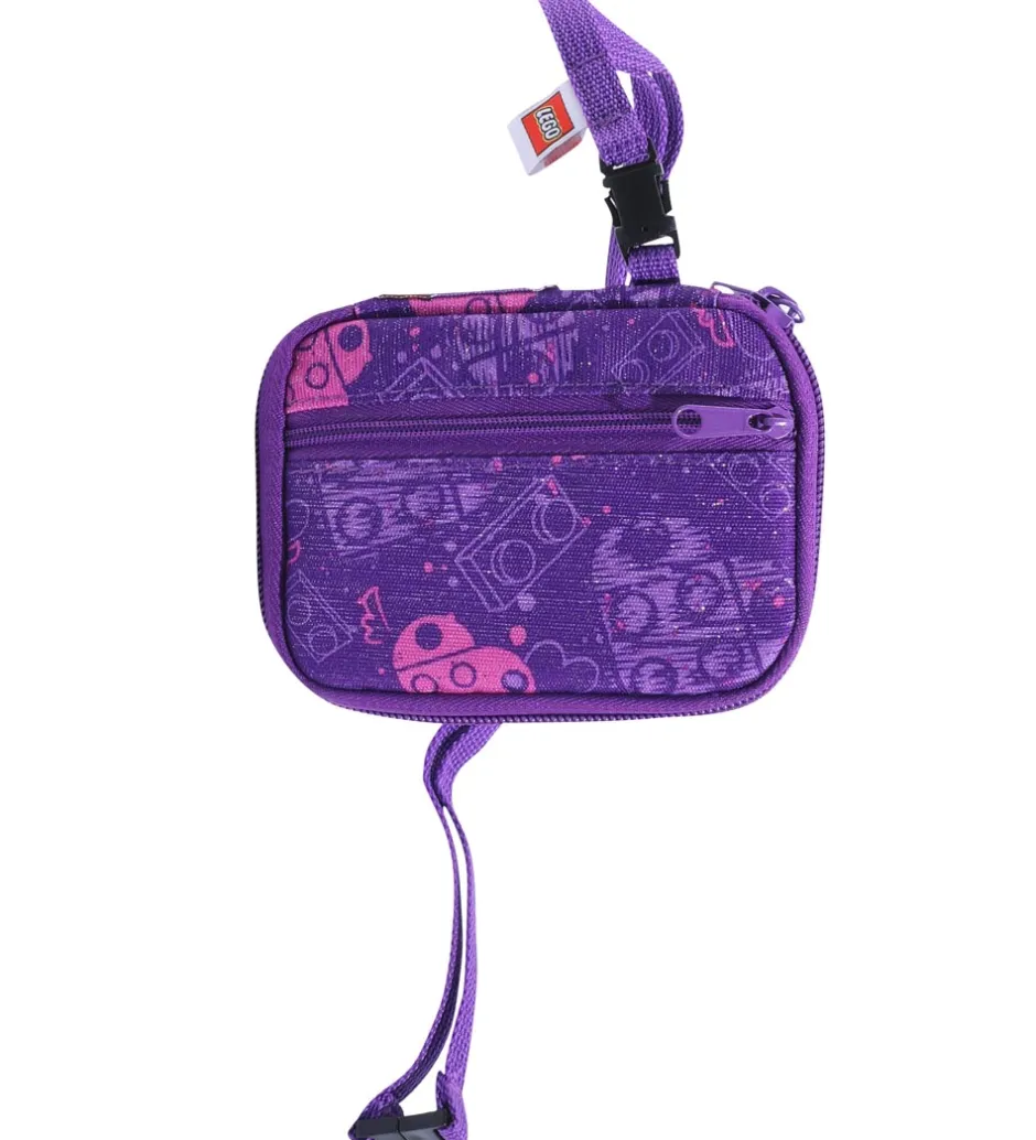 LEGO® Tasker LEGO® Pung - Friends - Hearts - Lilla m. Glimmer
