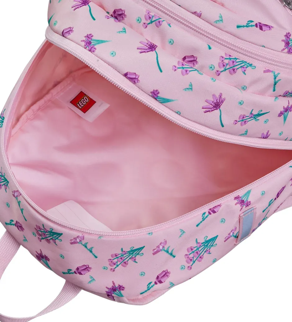 LEGO® Tasker LEGO® Rygsæk - Flowers - 18 L - Lyserød