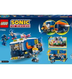 Lego®|Konstruktionslegetøj*LEGO® Sonic The Hedgehog - Team Sonics Kommandovogn 77006 - 747