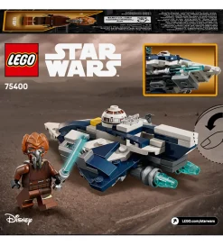Lego®|Konstruktionslegetøj*LEGO® Star Wars - Microfighter af Plo Koons™ 75400 - 89 De
