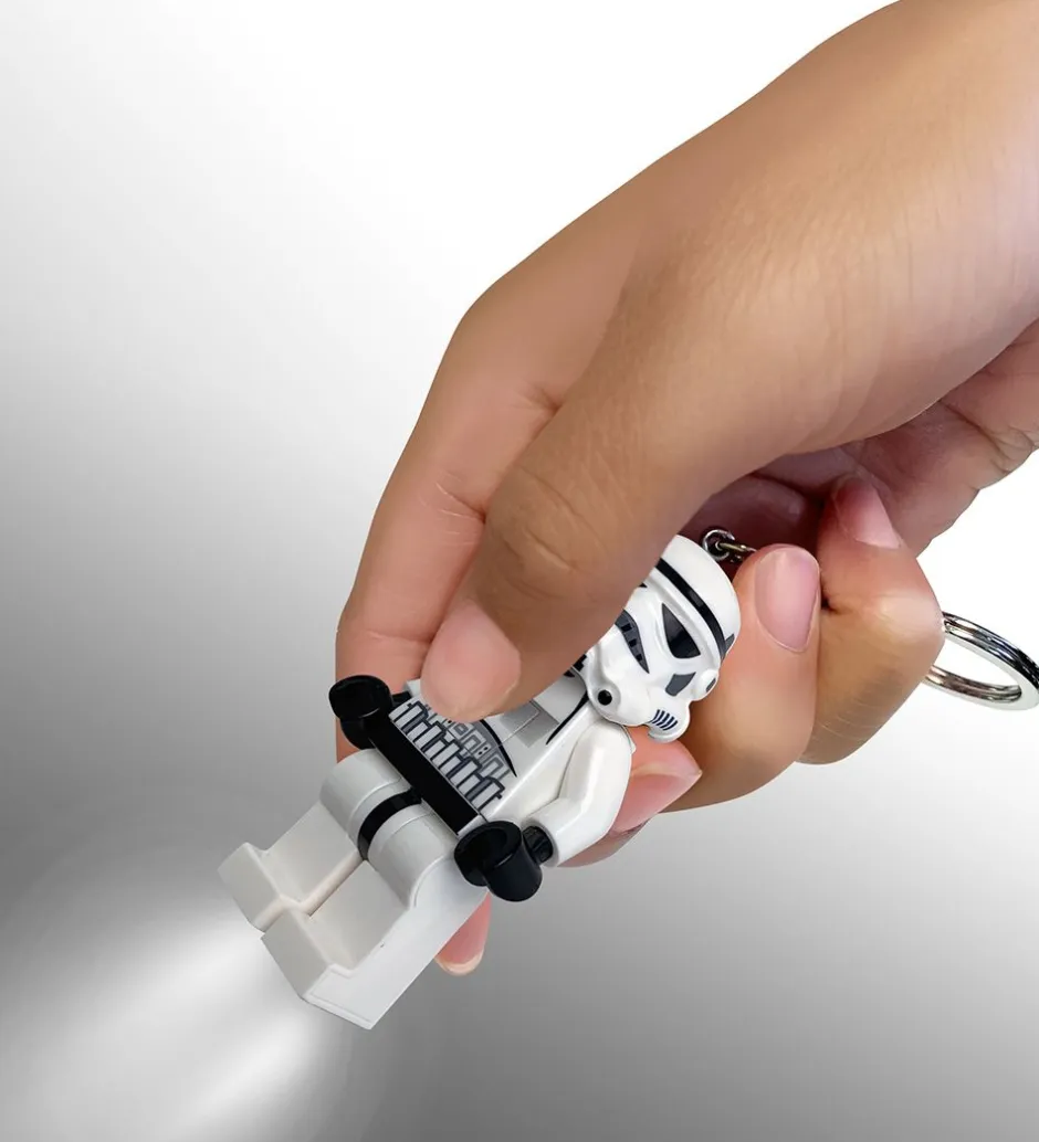 LEGO® Star Wars Nøglering m. Lommelygte - Stormtrooper