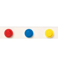 LEGO® Storage Knagerække - 33 cm - Rød/Blå/Gul