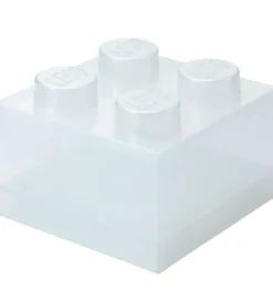 Bokse Og Kasser|Opbevaring*LEGO® Storage Opbevaringsboks - 4 Knopper - Glitter Translucent