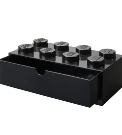 Skuffer*LEGO® Storage Opbevaringsskuffe - 8 Knopper - 31x15x9 - Sort