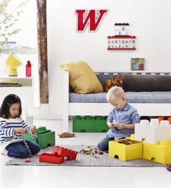 Skuffer*LEGO® Storage Opbevaringsskuffe - 8 Knopper - 50x25x18 - Grøn