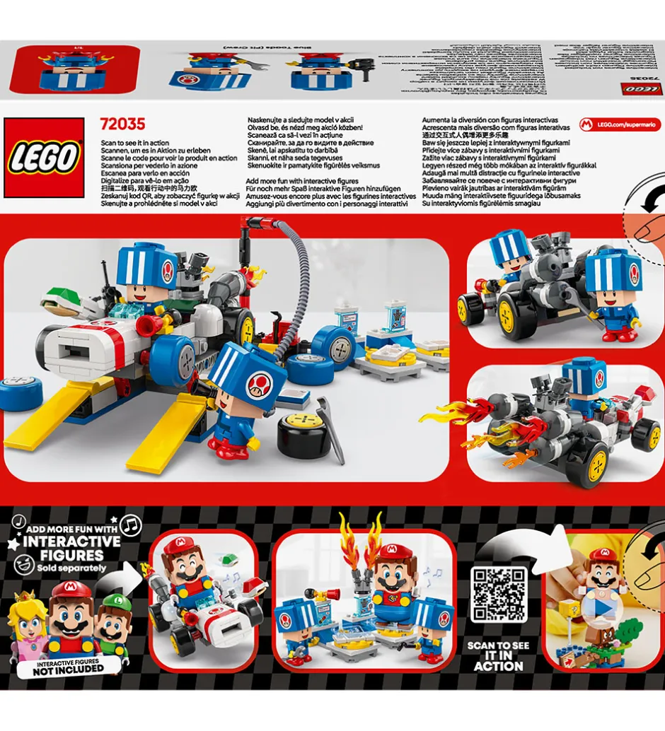 Lego®|Byg Og Klodser*LEGO® Super Mario - Mario Kart™ – Toads garage 72035 - 390