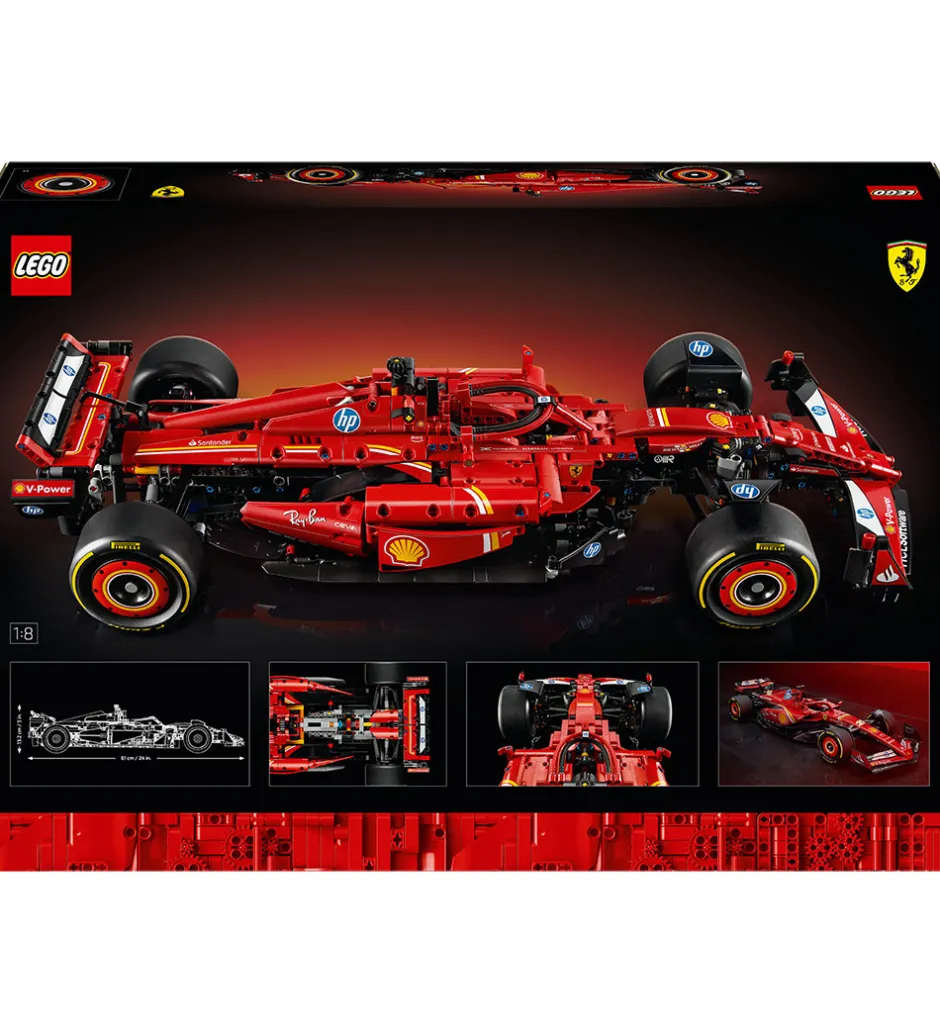 Lego®|Byg Og Klodser*LEGO® Technic - Ferrari SF-24 42207 - 1361 Dele
