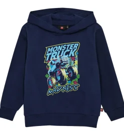 Hættetrøjer*LEGO® Wear City Hættetrøje - LwSaku - Mørkeblå