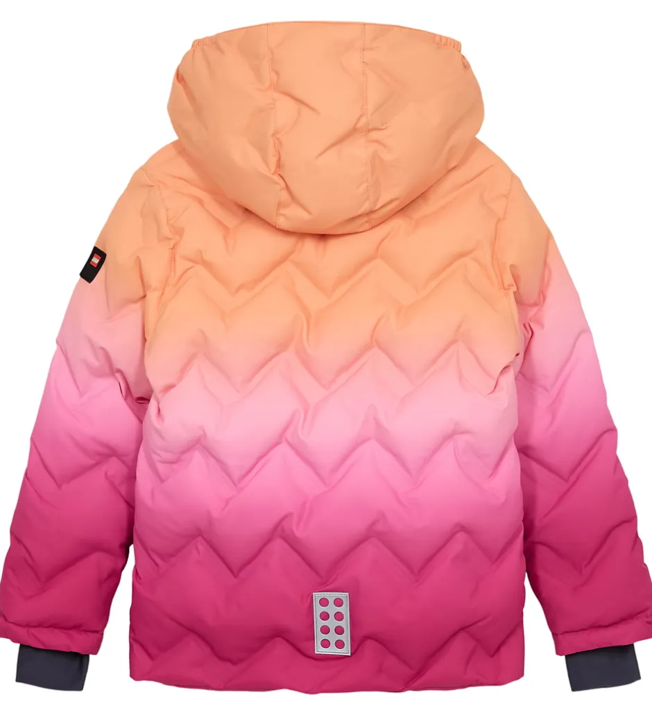 Børn LEGO® Wear Dynejakke - LWJested 709 - Orange/Pink/Rosa