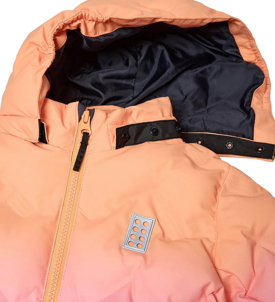 Børn LEGO® Wear Dynejakke - LWJested 709 - Orange/Pink/Rosa