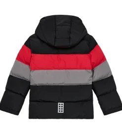 Overgangsjakker|Dunjakker Og Dynejakker*LEGO® Wear Dynejakke - LWJipe 705 - Sort/Rød/Grå