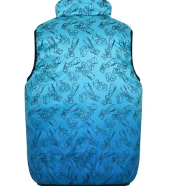 Dunveste Og Dyneveste*LEGO® Wear Dynevest - Vendbar - LWJesse 203 - Blå/Lyseblå m. Pri