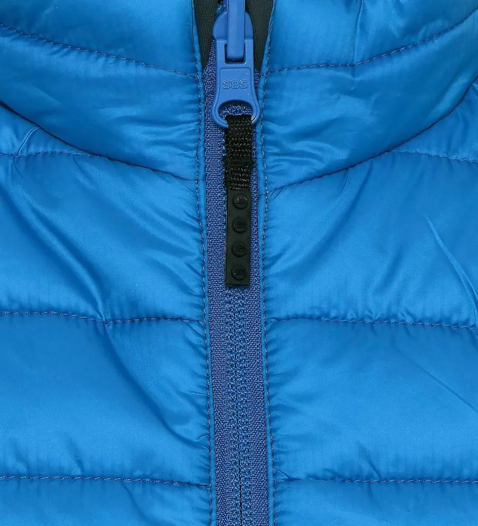 Dunveste Og Dyneveste*LEGO® Wear Dynevest - Vendbar - LWJesse 203 - Blå/Lyseblå m. Pri