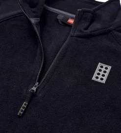 Fleece*LEGO® Wear Fleecetrøje - LWSinclair 702 - Sort