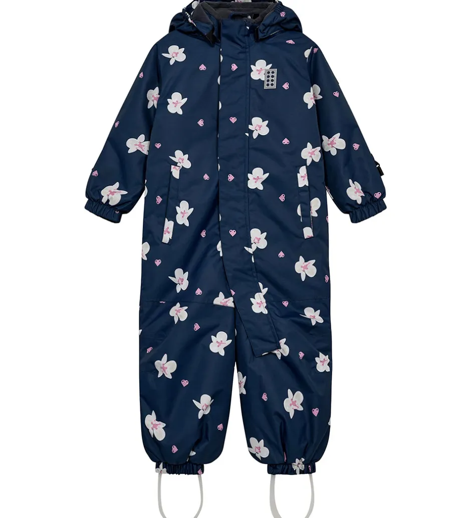 Flyverdragter*LEGO® Wear Flyverdragt - LWJaz 710 - Navy m. Blomster