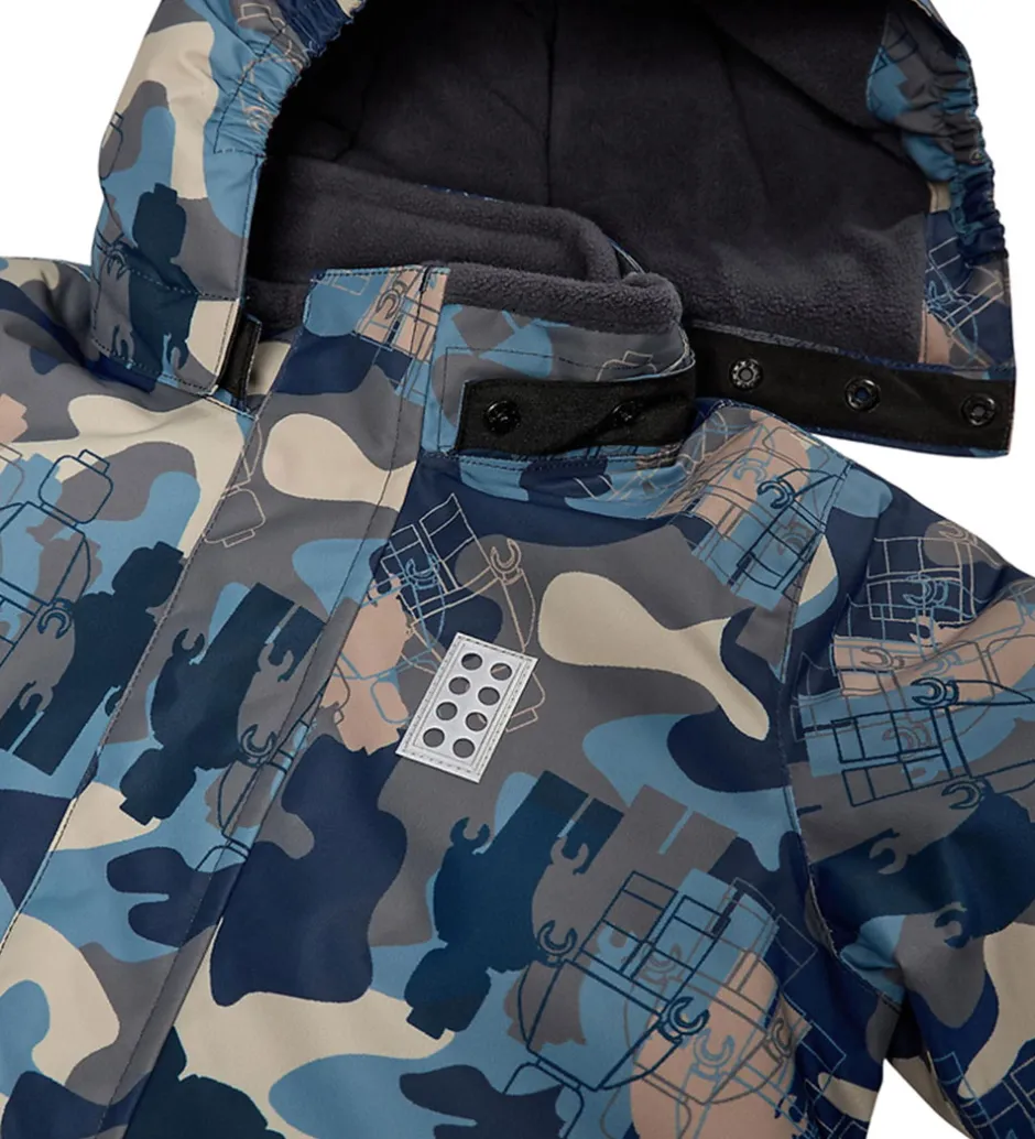 Flyverdragter*LEGO® Wear Flyverdragt - LWJaz 710 - Blå m. Camo