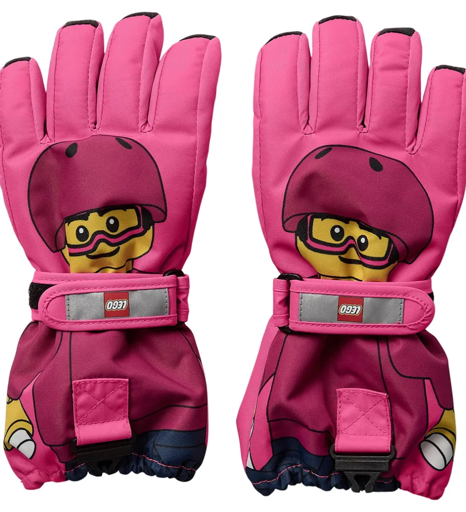 Handsker Og Luffer*LEGO® Wear Handsker - LWAgan 811 - Pink