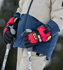 Handsker Og Luffer*LEGO® Wear Handsker - LWAgan 811 - Sort/Rød