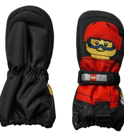 Handsker Og Luffer*LEGO® Wear Luffer - LWAgan 812 - Sort/Rød
