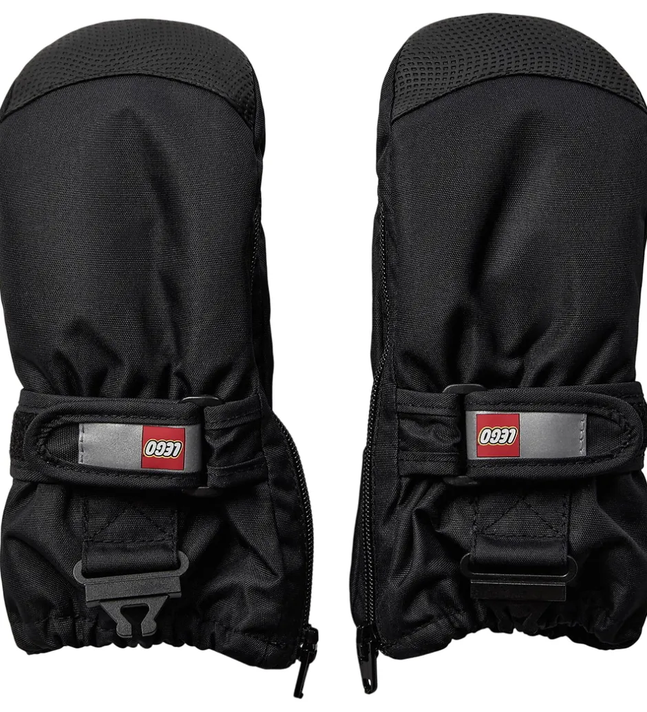 Handsker Og Luffer*LEGO® Wear Luffer m. Lynlås - LWAripo 703 - Sort