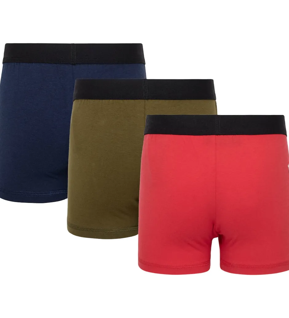 Undertøj*LEGO® Wear Ninjago Boxershorts - 3-pak - LwaGan - Blå/Rød/Grøn
