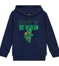 Hættetrøjer*LEGO® Wear Ninjago Hættetrøje - LwSaku - Mørkeblå