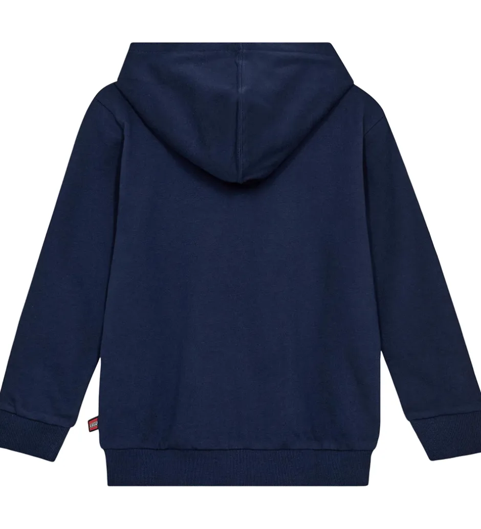 Hættetrøjer*LEGO® Wear Ninjago Hættetrøje - LwSaku - Mørkeblå