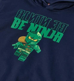 Hættetrøjer*LEGO® Wear Ninjago Hættetrøje - LwSaku - Mørkeblå