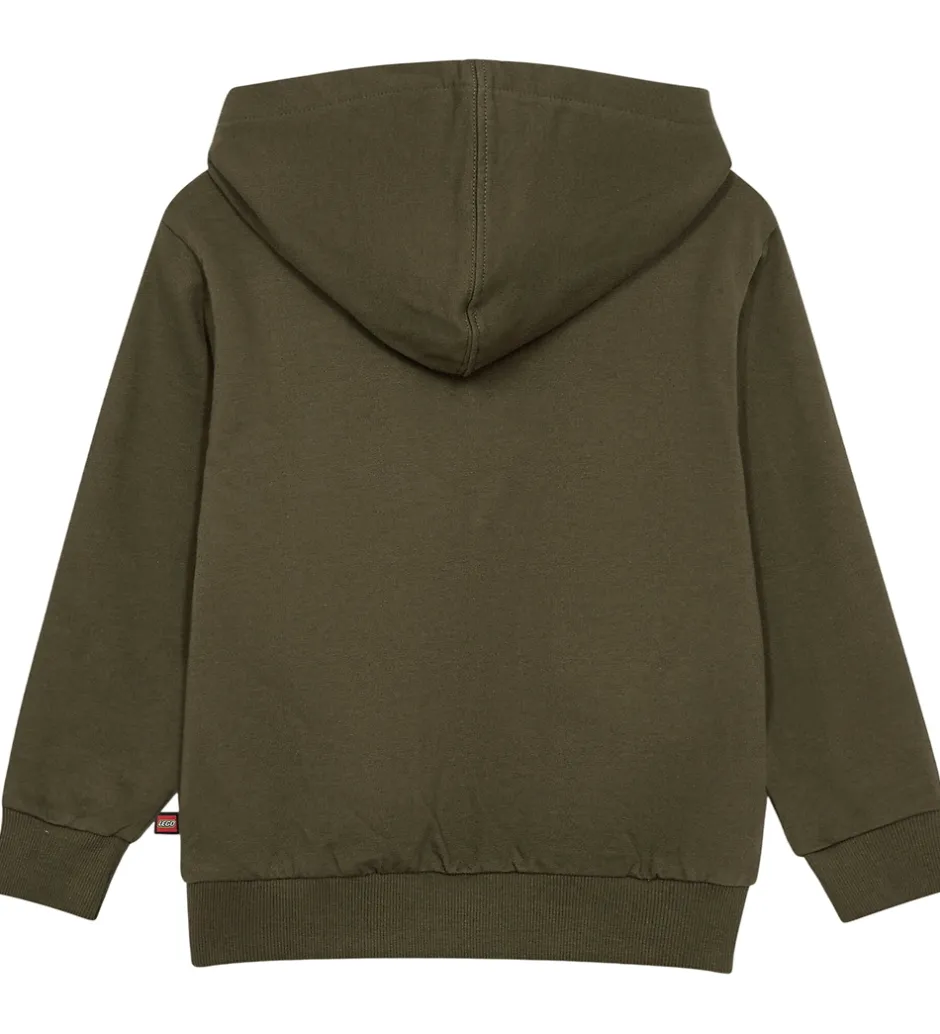 Hættetrøjer*LEGO® Wear Ninjago Hættetrøje - LwsAku - Grøn
