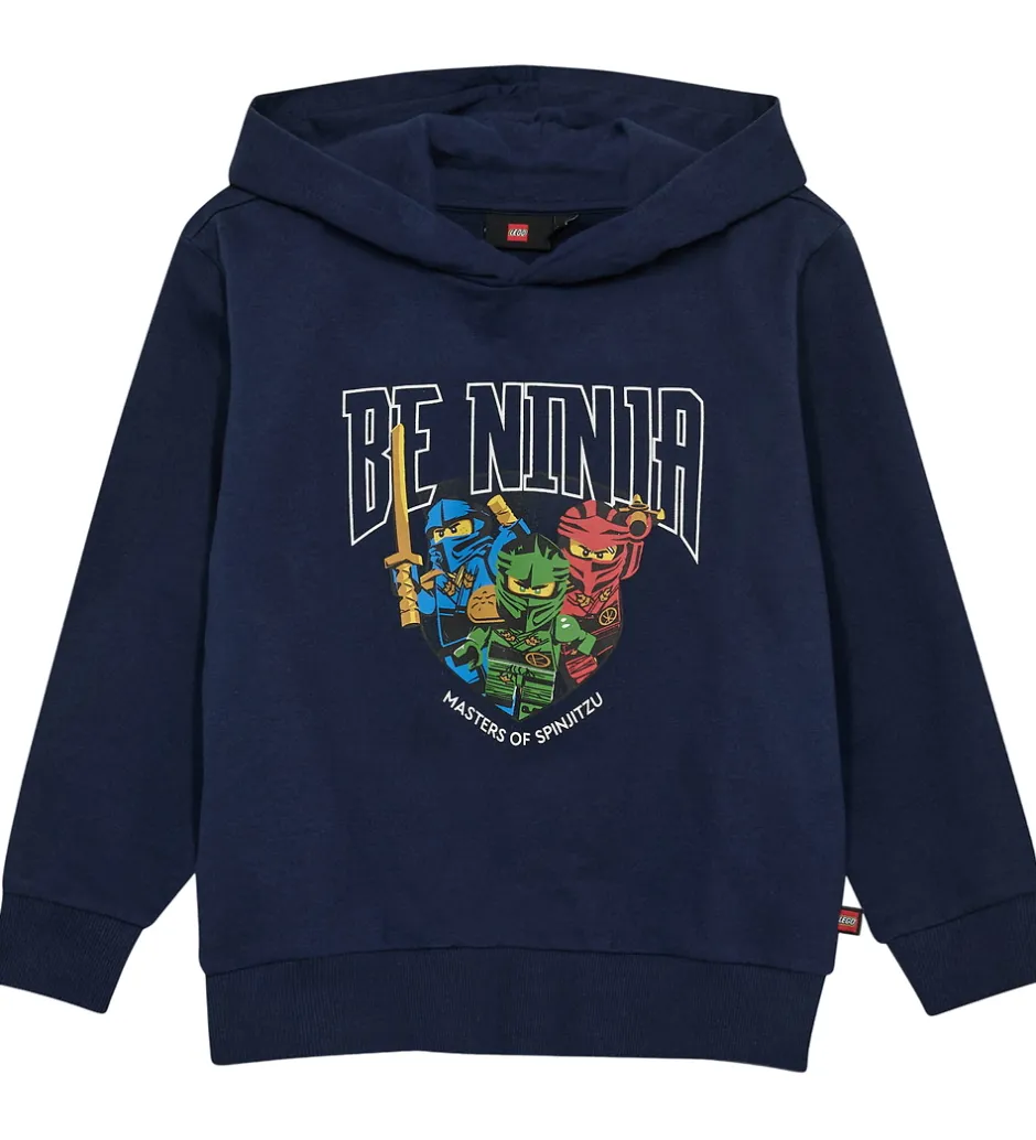 Hættetrøjer*LEGO® Wear Ninjago Hættetrøje - LwsAku - Blå