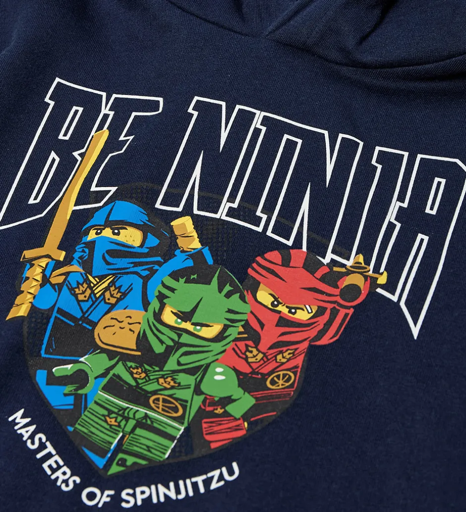 Hættetrøjer*LEGO® Wear Ninjago Hættetrøje - LwsAku - Blå