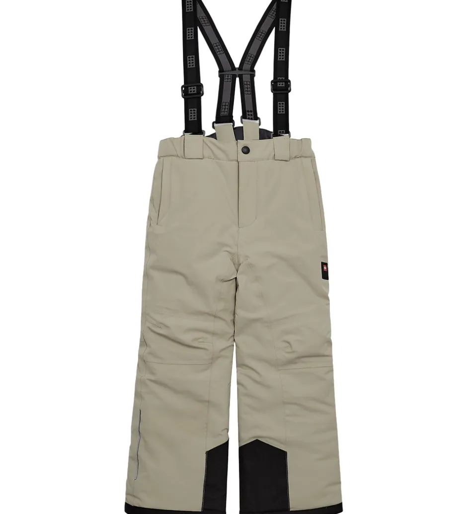 Børn LEGO® Wear Skibukser m. Seler - LWPowai 708 - Beige