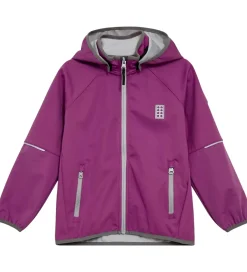 Børn LEGO® Wear Softshelljakke - LWSefrit 200 - Dark Pink