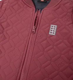 Børn LEGO® Wear Termotøj m. Fleece - Quiltet - LWSaku 612 - Mørk Rosa