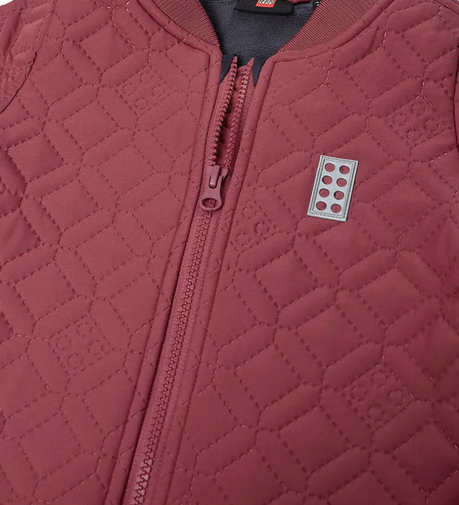Børn LEGO® Wear Termotøj m. Fleece - Quiltet - LWSaku 612 - Mørk Rosa