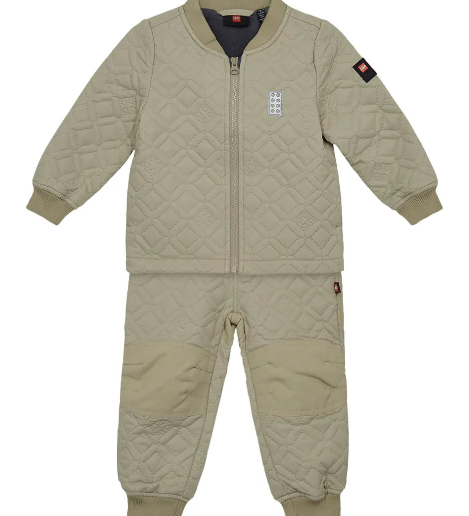 Børn LEGO® Wear Termotøj m. Fleece - Quiltet - LWSaku 612 - Grøn