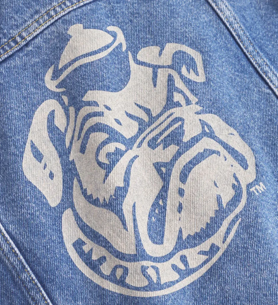 Børn Les Deux Denimjakke - Rally Yale - Medium Indigo Wash