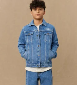 Børn Les Deux Denimjakke - Rally Yale - Medium Indigo Wash