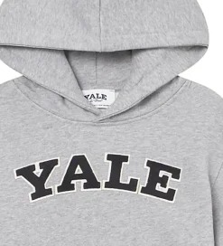 Børn Les Deux Hættetrøje - Yale - Lys Grå Meleret/Sort
