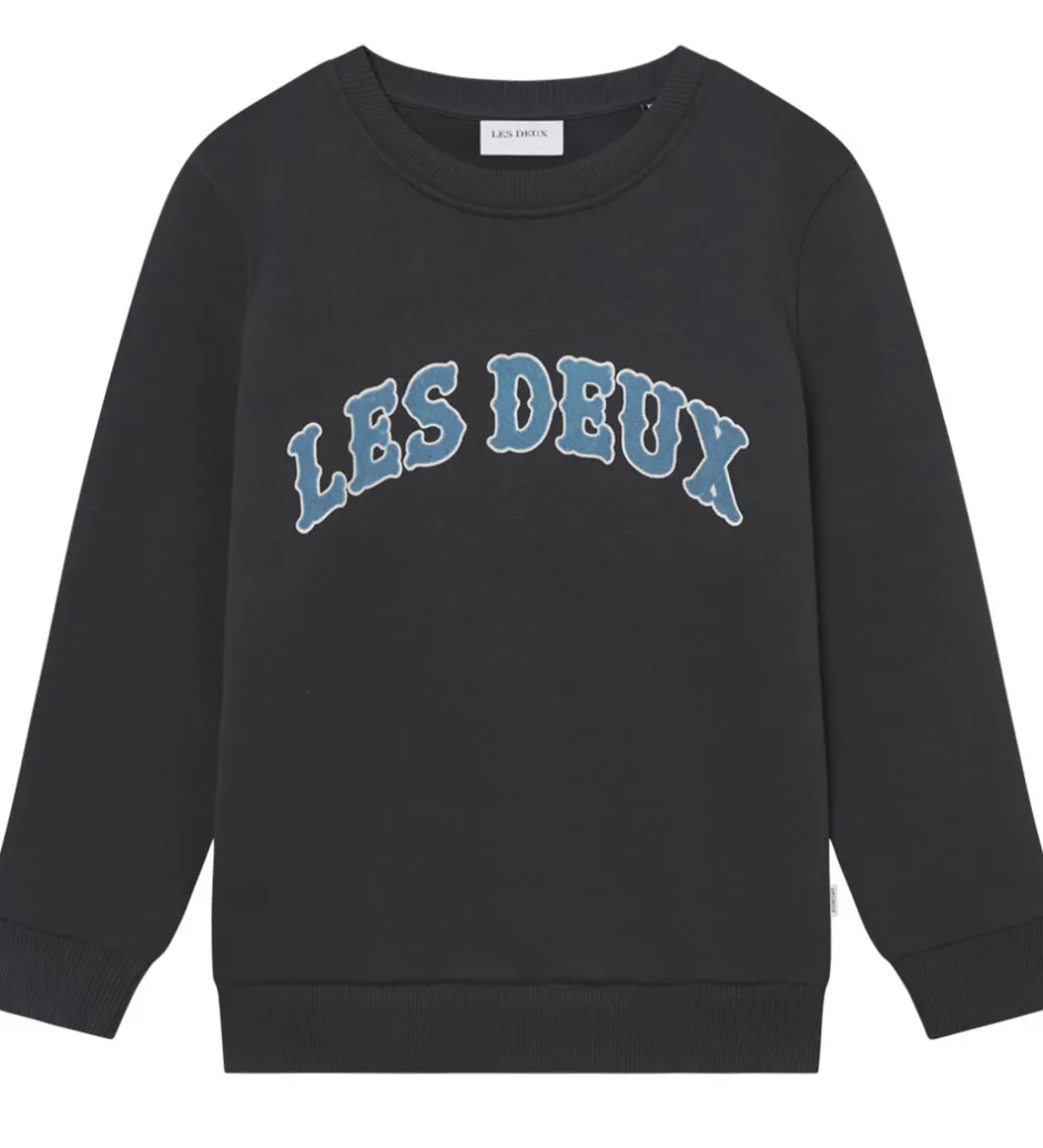 Børn Les Deux Sweatshirt - Brady Western - Raven Grey
