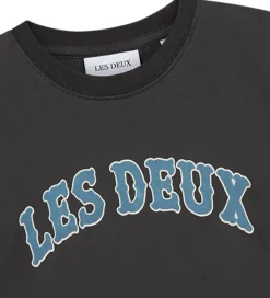 T-Shirts*Les Deux T-shirt - Brady Western - Raven Grey
