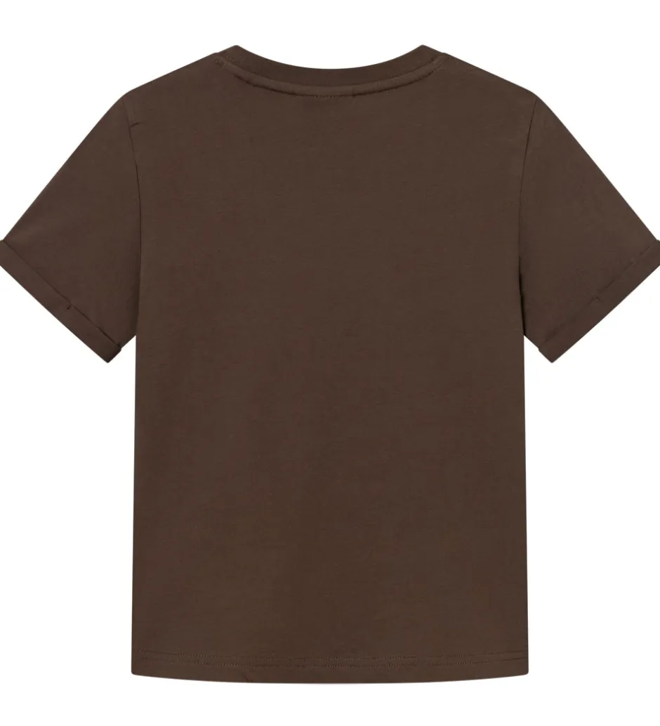 Børn Les Deux T-shirt - Norregaard - Slate Brown