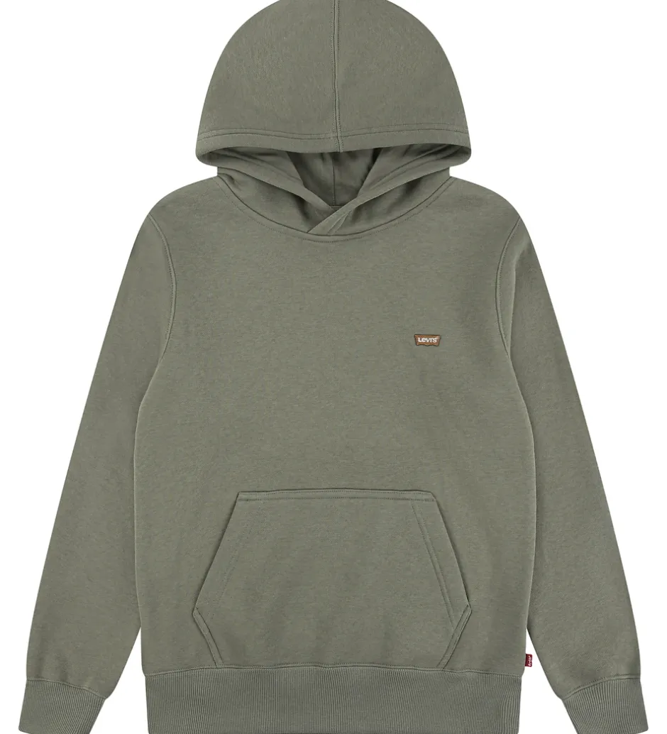 Hættetrøjer*Levis Hættetrøje - Mini Batwing - Deep Lichen Green