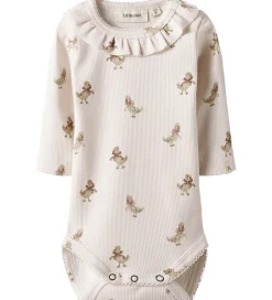 Bodyer*Lil Atelier Lil' Atelier Body L/Æ - Rib - NbfLavo - Almost Mauve/Goose