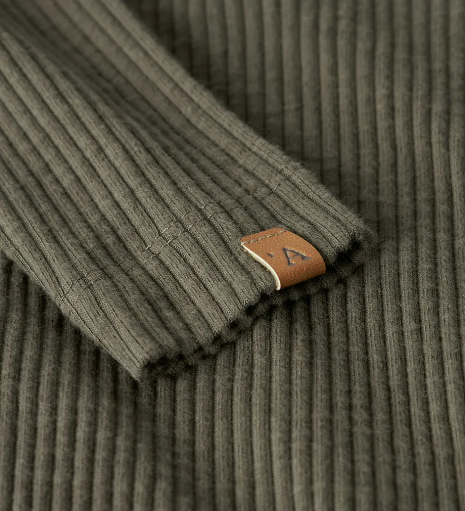 Børn Lil Atelier Lil' Atelier Body L/Æ - Rib - NbmRajo - Sea Turtle