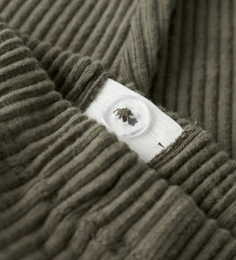 Bukser Og Jeans*Lil Atelier Lil' Atelier Bukser - Rib - NbmRajo - Sea Turtle