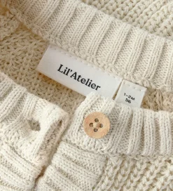 Striktrøjer*Lil Atelier Lil' Atelier Cardigan - Strik - NbfEmlen - Turtledove