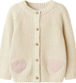 Striktrøjer*Lil Atelier Lil' Atelier Cardigan - Strik - NmfEmlen - Turtledove